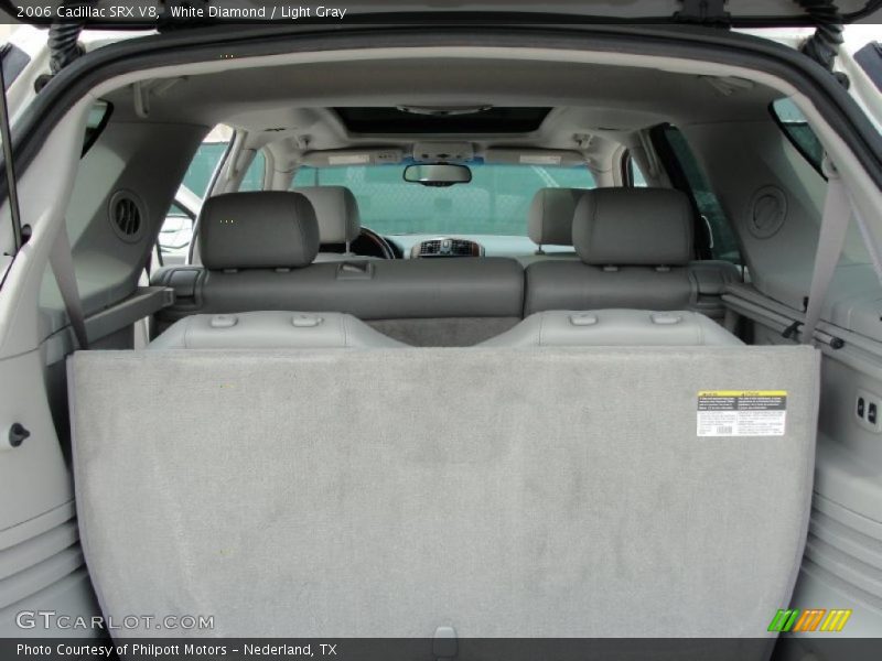 White Diamond / Light Gray 2006 Cadillac SRX V8