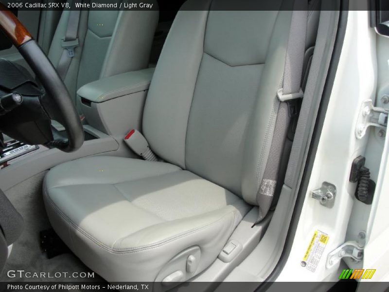 White Diamond / Light Gray 2006 Cadillac SRX V8