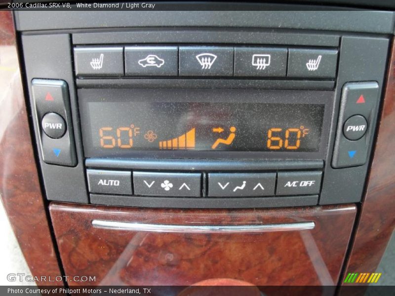 White Diamond / Light Gray 2006 Cadillac SRX V8