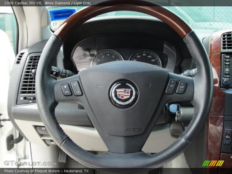 White Diamond / Light Gray 2006 Cadillac SRX V8