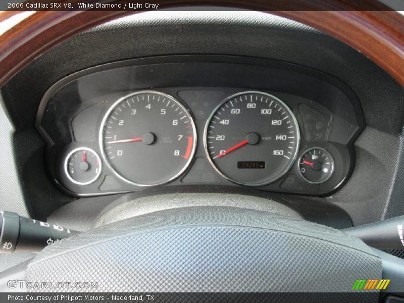 White Diamond / Light Gray 2006 Cadillac SRX V8