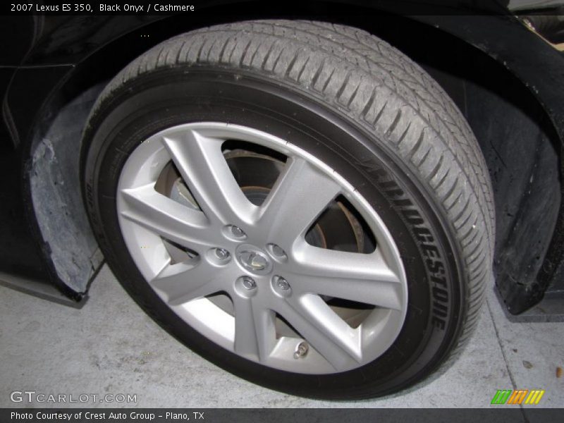 Black Onyx / Cashmere 2007 Lexus ES 350