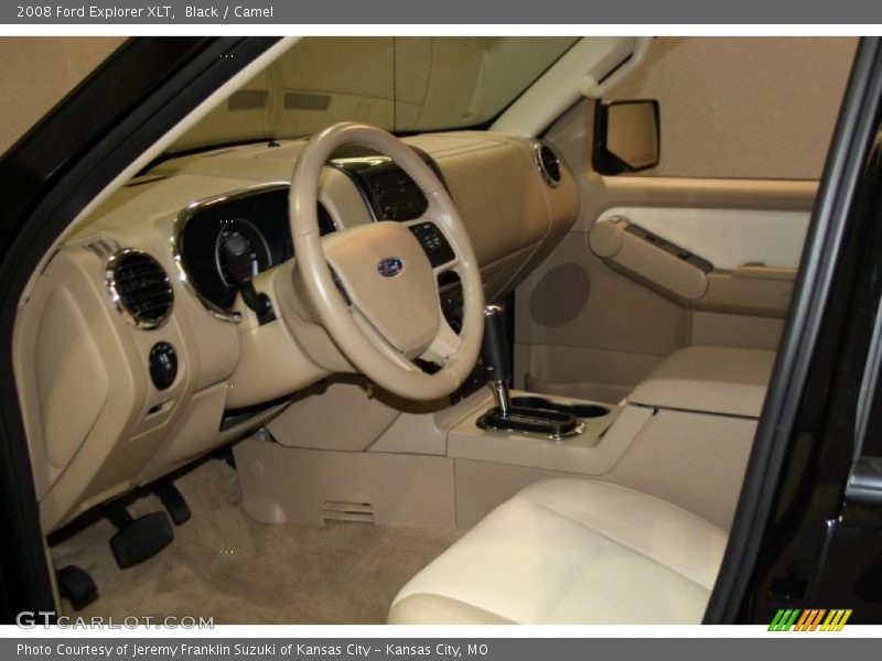 Black / Camel 2008 Ford Explorer XLT