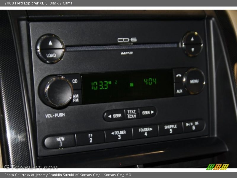 Black / Camel 2008 Ford Explorer XLT