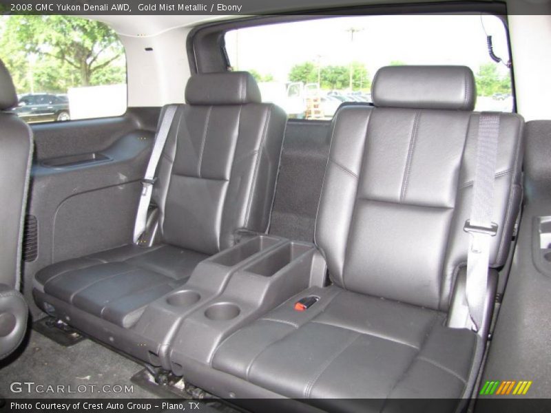 Gold Mist Metallic / Ebony 2008 GMC Yukon Denali AWD