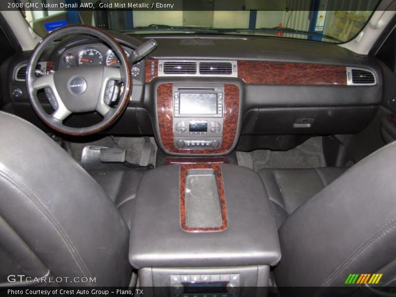 Gold Mist Metallic / Ebony 2008 GMC Yukon Denali AWD