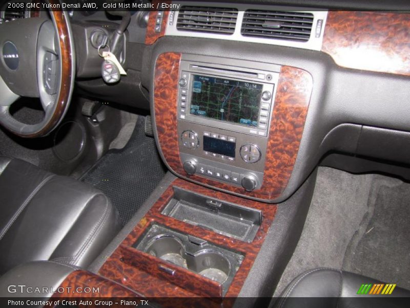 Gold Mist Metallic / Ebony 2008 GMC Yukon Denali AWD