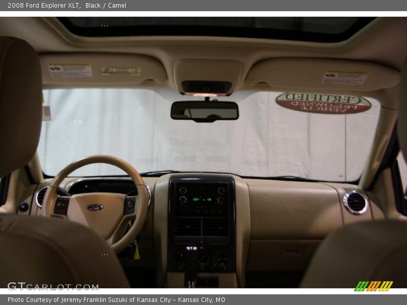 Black / Camel 2008 Ford Explorer XLT