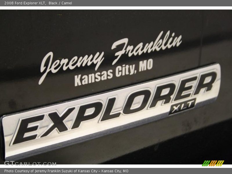 Black / Camel 2008 Ford Explorer XLT