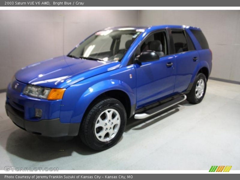 Bright Blue / Gray 2003 Saturn VUE V6 AWD