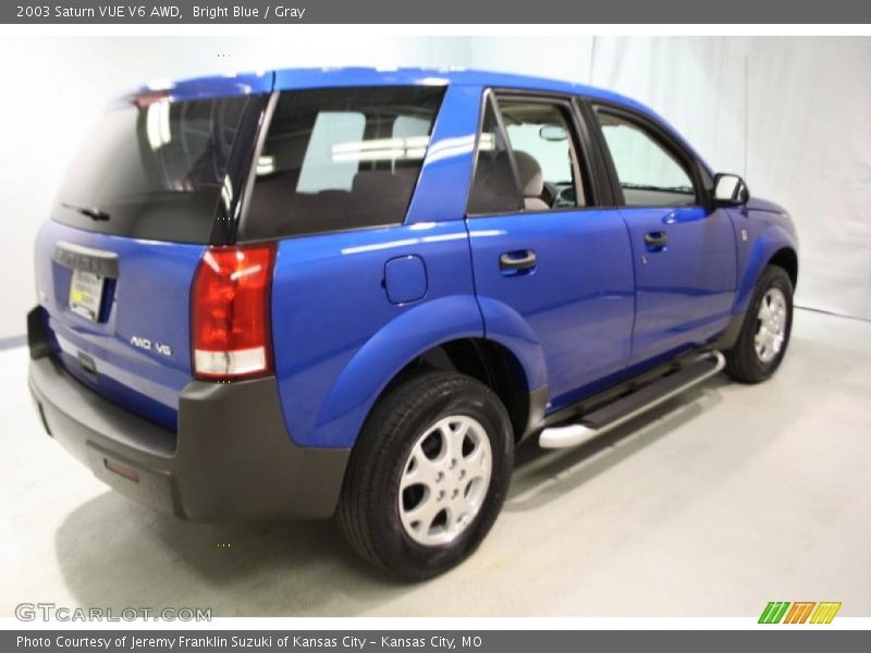 Bright Blue / Gray 2003 Saturn VUE V6 AWD
