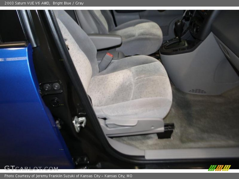 Bright Blue / Gray 2003 Saturn VUE V6 AWD