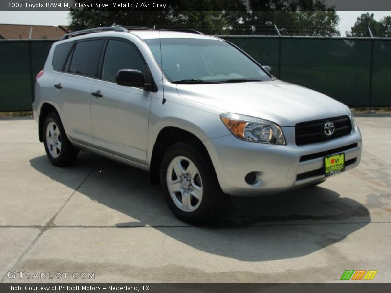 Classic Silver Metallic / Ash Gray 2007 Toyota RAV4 I4