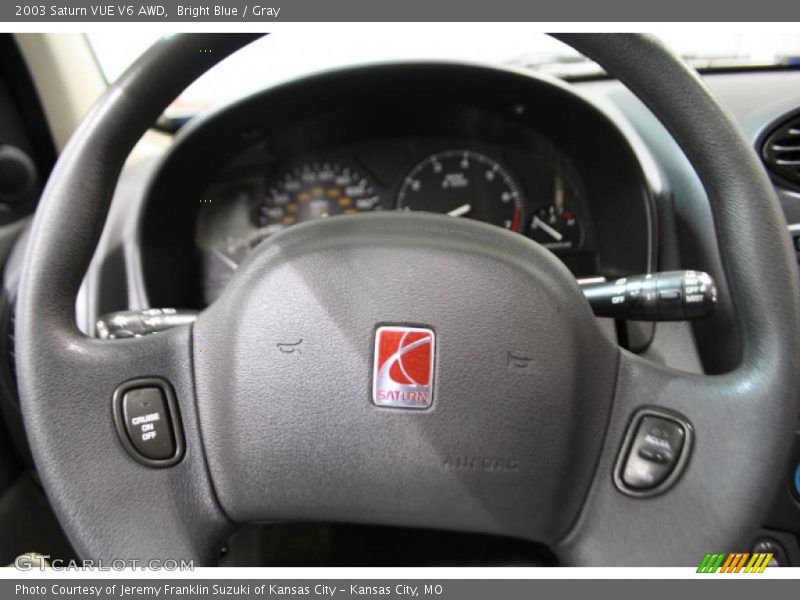 Bright Blue / Gray 2003 Saturn VUE V6 AWD