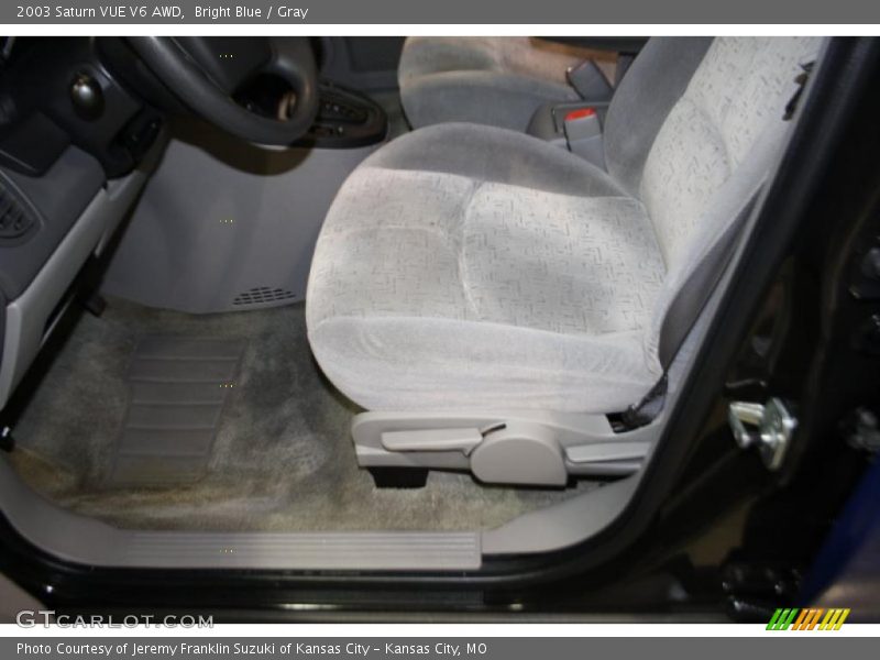 Bright Blue / Gray 2003 Saturn VUE V6 AWD
