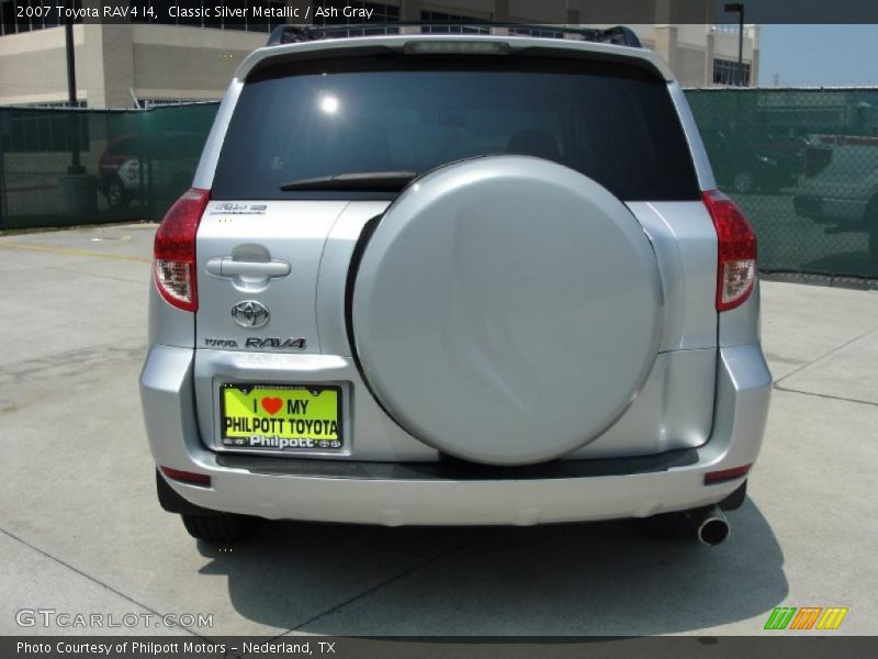 Classic Silver Metallic / Ash Gray 2007 Toyota RAV4 I4