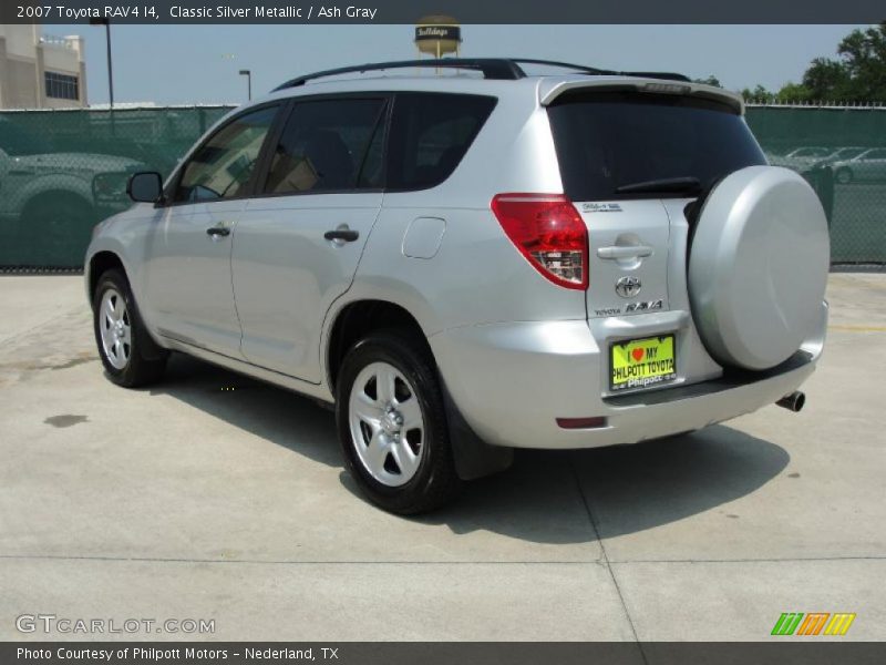 Classic Silver Metallic / Ash Gray 2007 Toyota RAV4 I4