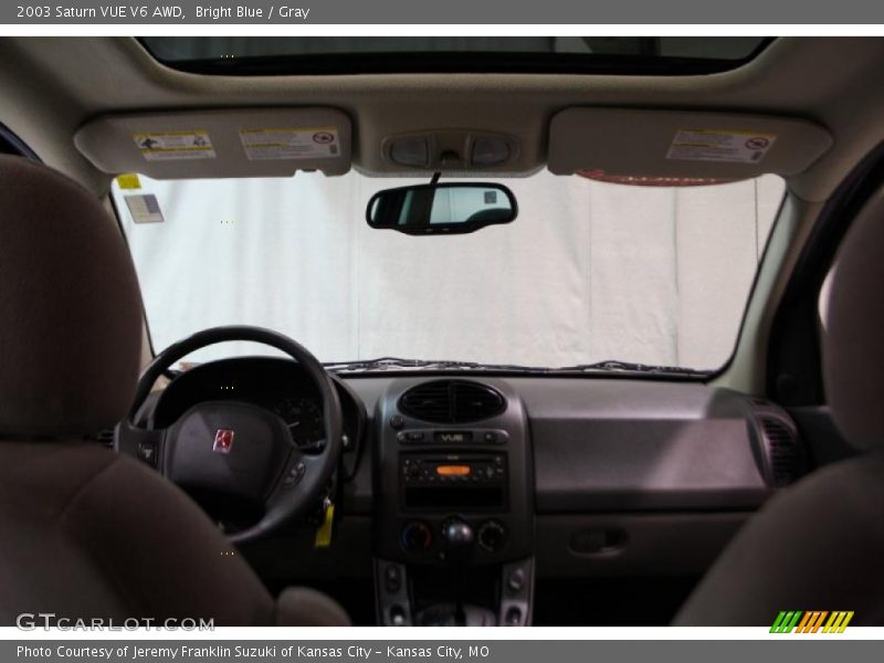 Bright Blue / Gray 2003 Saturn VUE V6 AWD