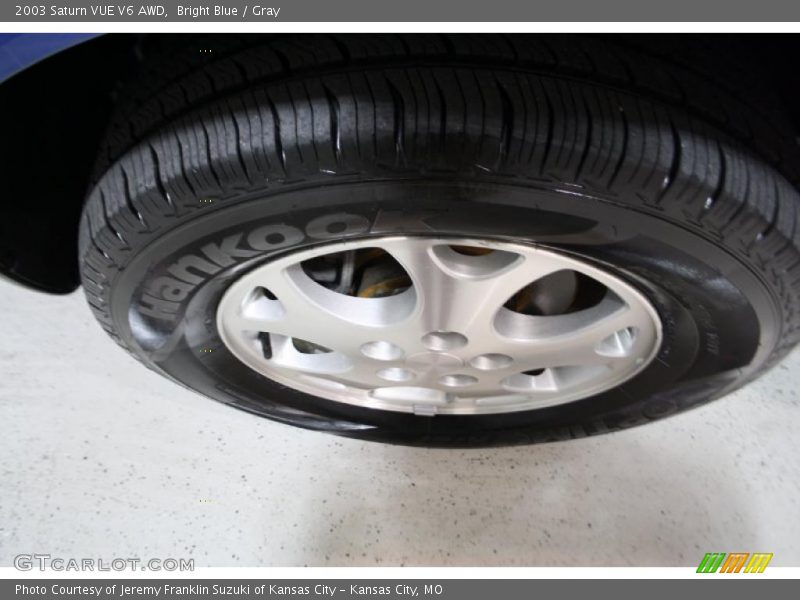Bright Blue / Gray 2003 Saturn VUE V6 AWD