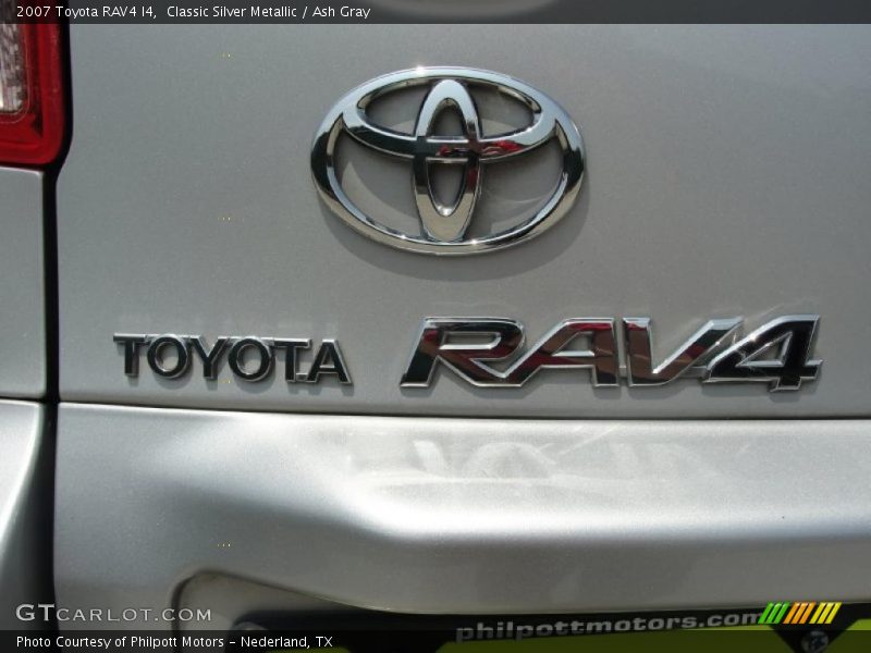 Classic Silver Metallic / Ash Gray 2007 Toyota RAV4 I4