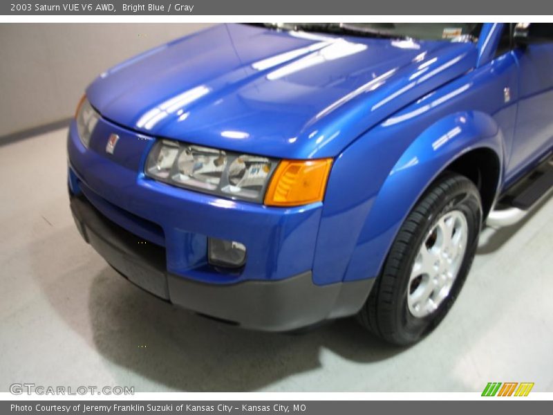 Bright Blue / Gray 2003 Saturn VUE V6 AWD