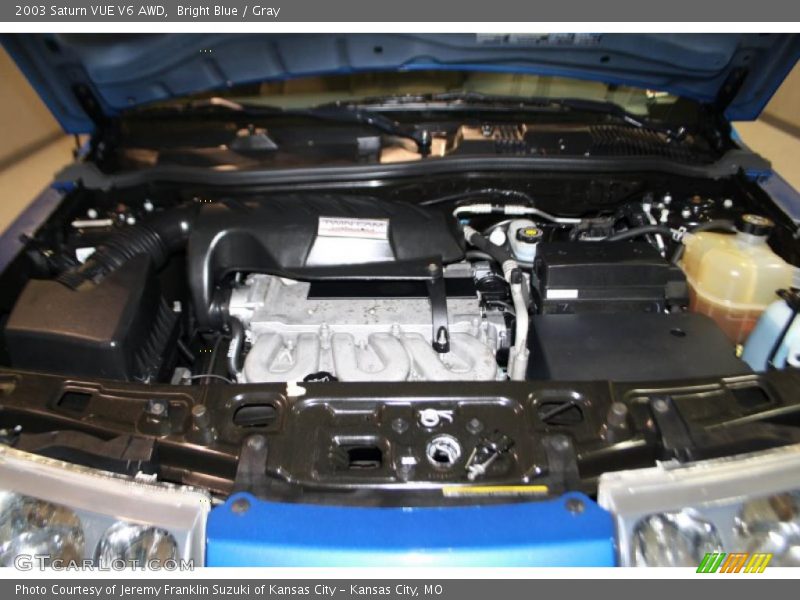 Bright Blue / Gray 2003 Saturn VUE V6 AWD