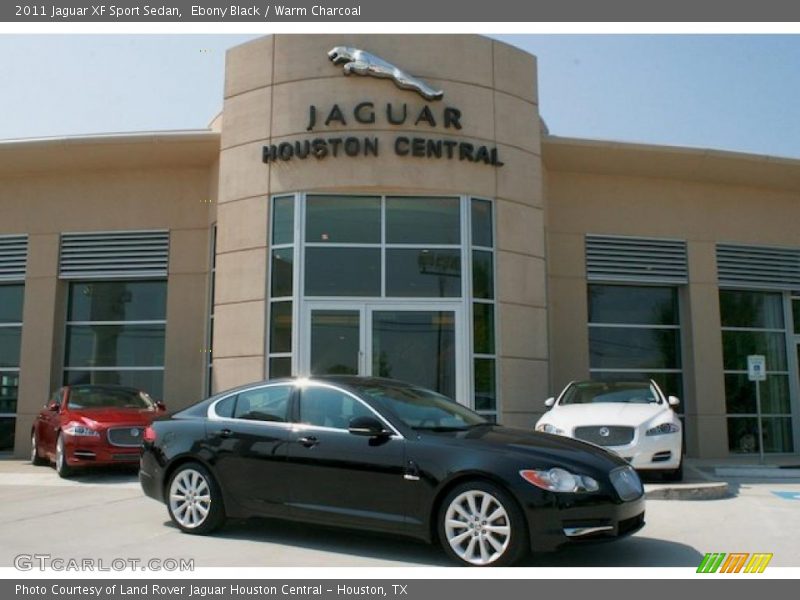 Ebony Black / Warm Charcoal 2011 Jaguar XF Sport Sedan