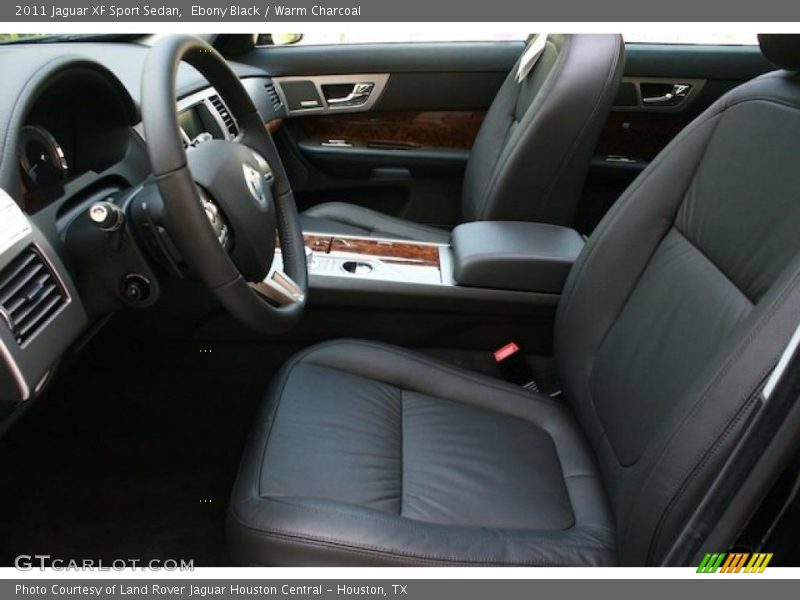 Ebony Black / Warm Charcoal 2011 Jaguar XF Sport Sedan