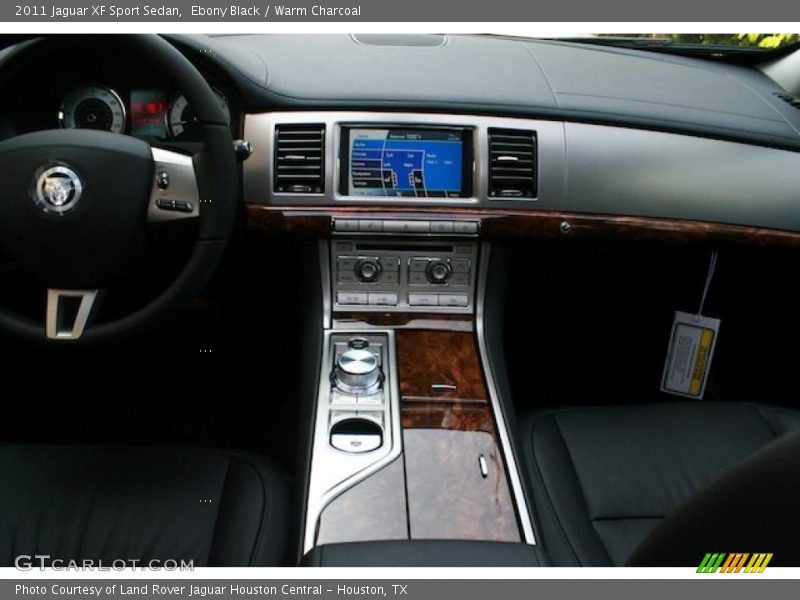 Ebony Black / Warm Charcoal 2011 Jaguar XF Sport Sedan