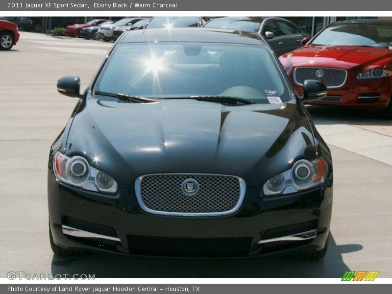 Ebony Black / Warm Charcoal 2011 Jaguar XF Sport Sedan