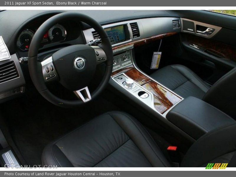 Ebony Black / Warm Charcoal 2011 Jaguar XF Sport Sedan