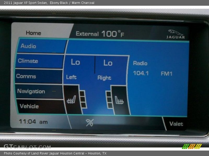 Ebony Black / Warm Charcoal 2011 Jaguar XF Sport Sedan