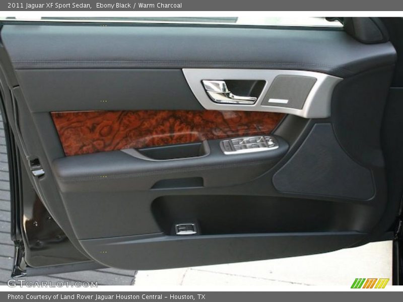 Ebony Black / Warm Charcoal 2011 Jaguar XF Sport Sedan