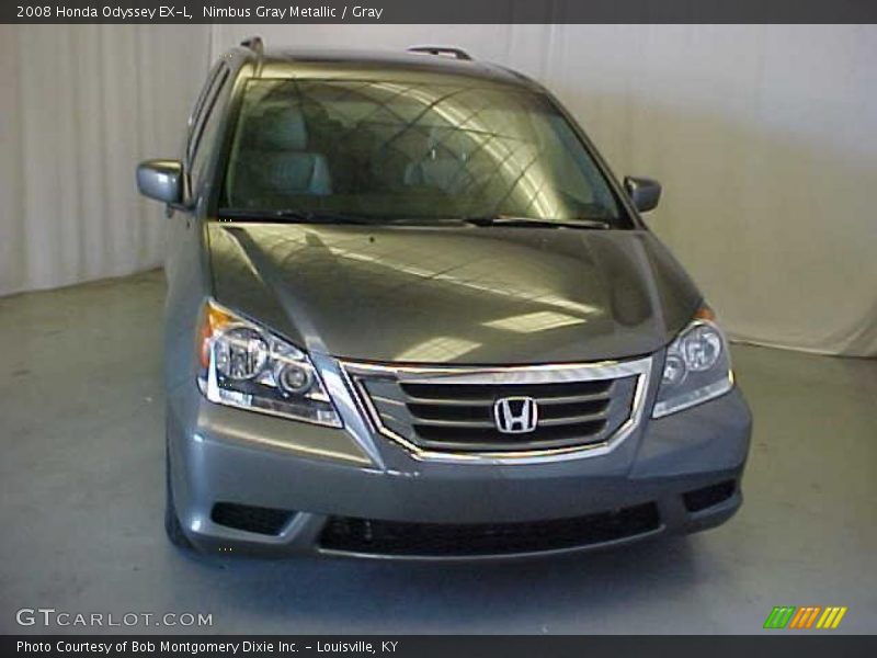 Nimbus Gray Metallic / Gray 2008 Honda Odyssey EX-L