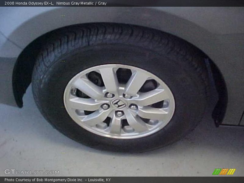Nimbus Gray Metallic / Gray 2008 Honda Odyssey EX-L