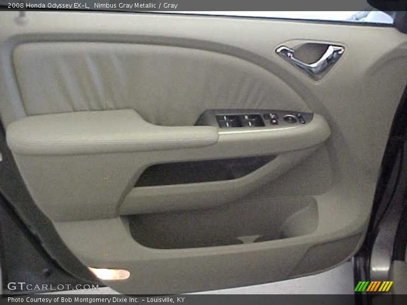 Nimbus Gray Metallic / Gray 2008 Honda Odyssey EX-L