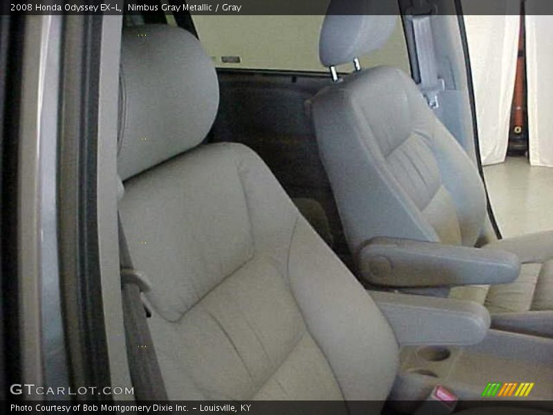 Nimbus Gray Metallic / Gray 2008 Honda Odyssey EX-L