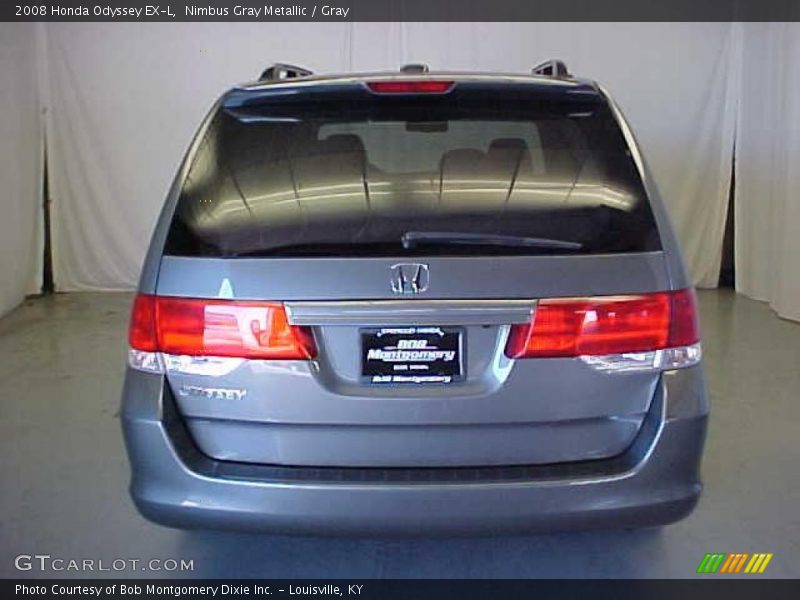 Nimbus Gray Metallic / Gray 2008 Honda Odyssey EX-L
