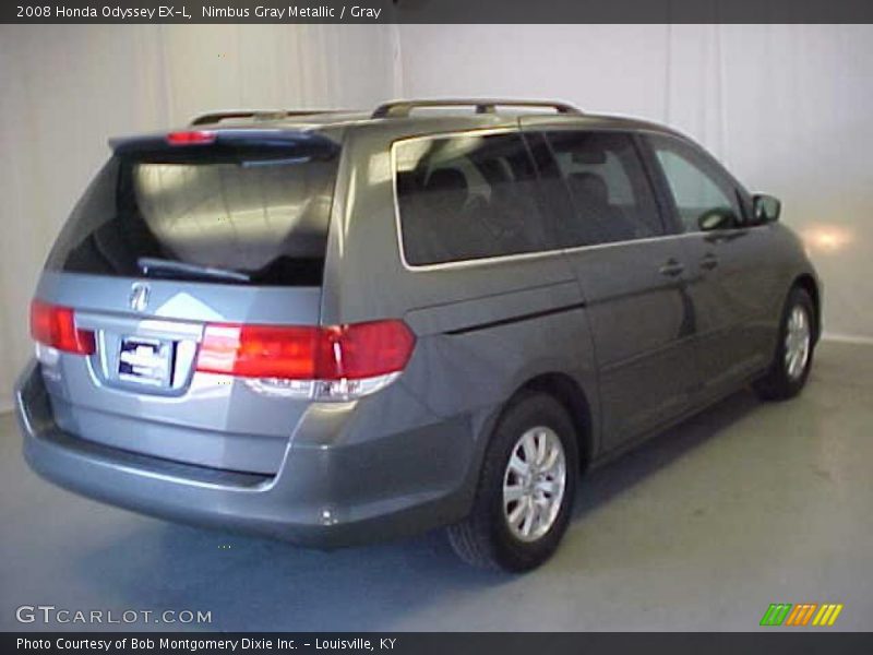 Nimbus Gray Metallic / Gray 2008 Honda Odyssey EX-L