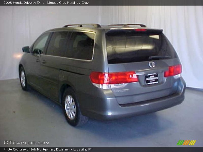 Nimbus Gray Metallic / Gray 2008 Honda Odyssey EX-L