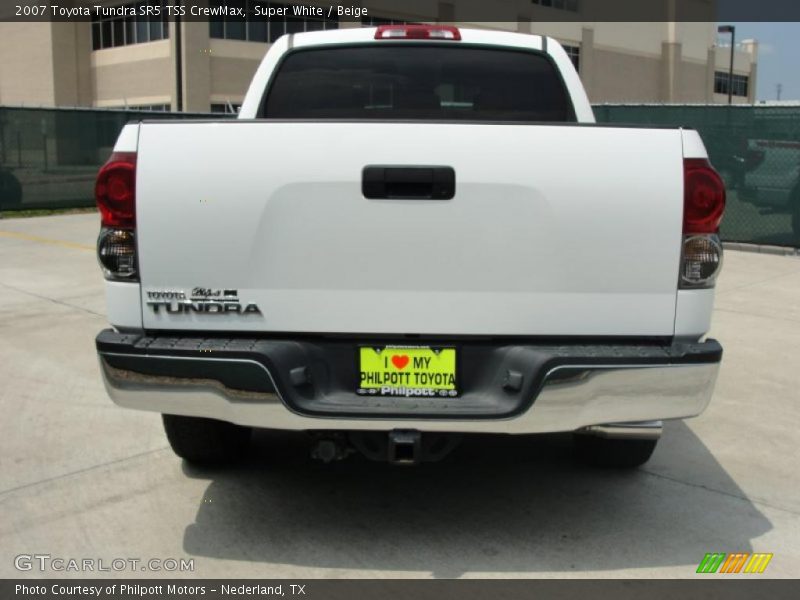 Super White / Beige 2007 Toyota Tundra SR5 TSS CrewMax