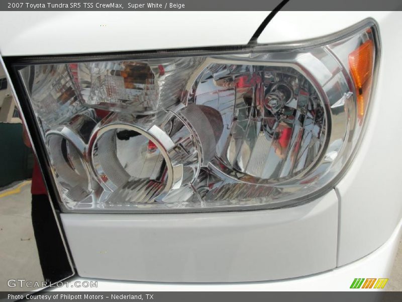 Super White / Beige 2007 Toyota Tundra SR5 TSS CrewMax