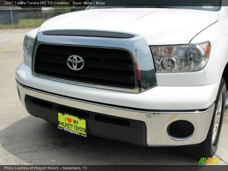 Super White / Beige 2007 Toyota Tundra SR5 TSS CrewMax
