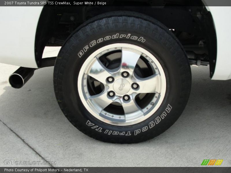 Super White / Beige 2007 Toyota Tundra SR5 TSS CrewMax