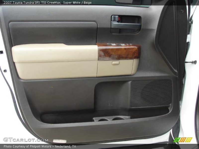 Super White / Beige 2007 Toyota Tundra SR5 TSS CrewMax