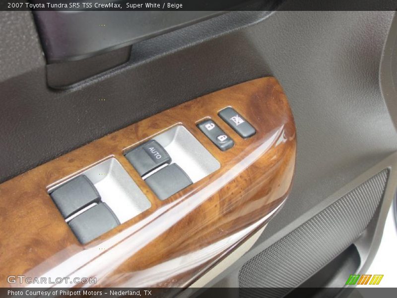 Super White / Beige 2007 Toyota Tundra SR5 TSS CrewMax