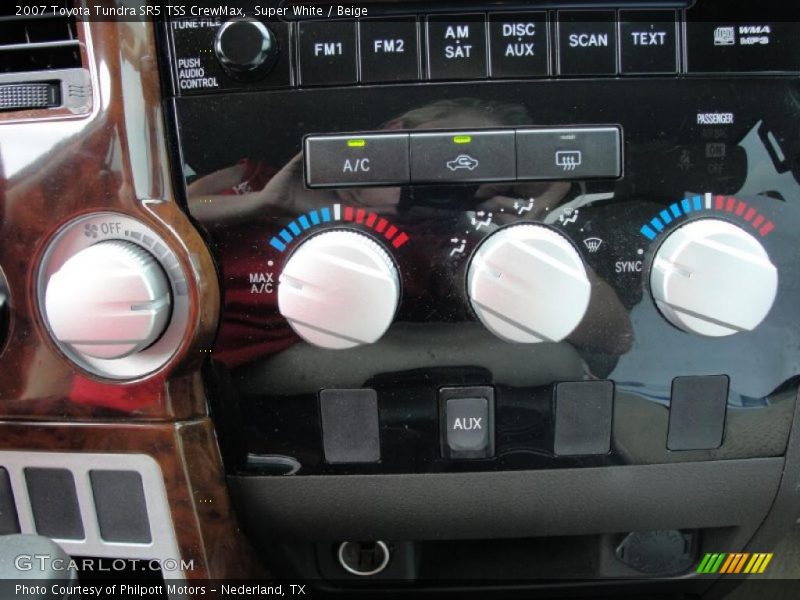 Super White / Beige 2007 Toyota Tundra SR5 TSS CrewMax