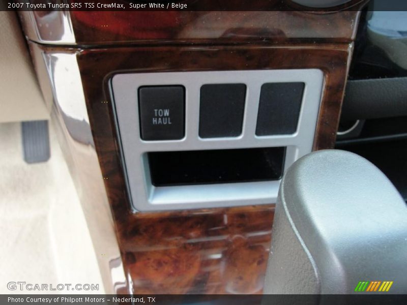Super White / Beige 2007 Toyota Tundra SR5 TSS CrewMax