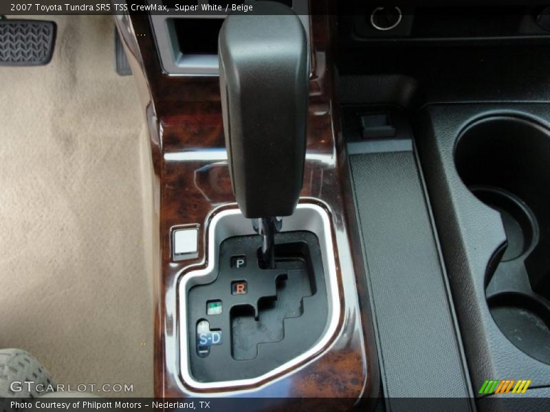 Super White / Beige 2007 Toyota Tundra SR5 TSS CrewMax