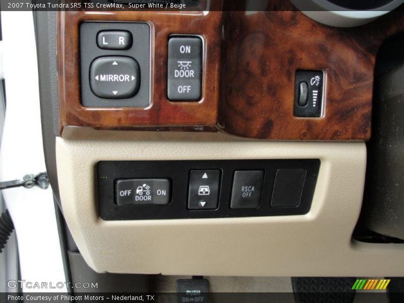 Super White / Beige 2007 Toyota Tundra SR5 TSS CrewMax